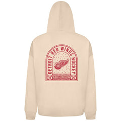 Detroit Red Wings - Levelwear Uphill Stained Glass Full-Zip Hoodie Jacket Khaki