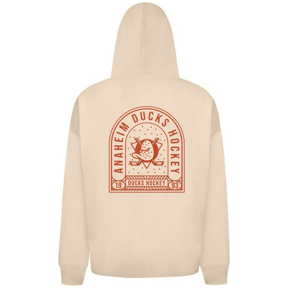 Anaheim Ducks - Levelwear Uphill Stained Glass Full-Zip Hoodie Jacket Khaki
