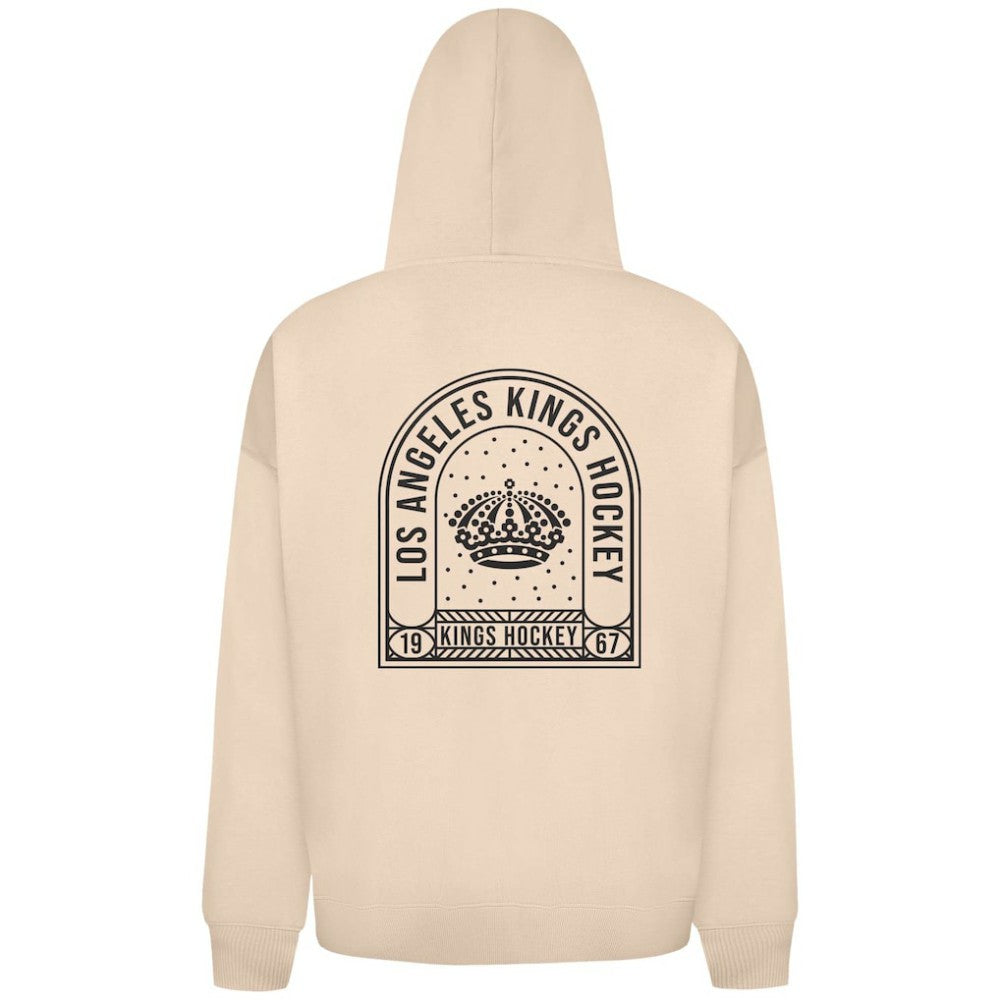 Los Angeles Kings - Levelwear Uphill Stained Glass Full-Zip Hoodie Jacket Khaki