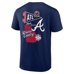 Atlanta Braves Split Zone T-Shirt Online