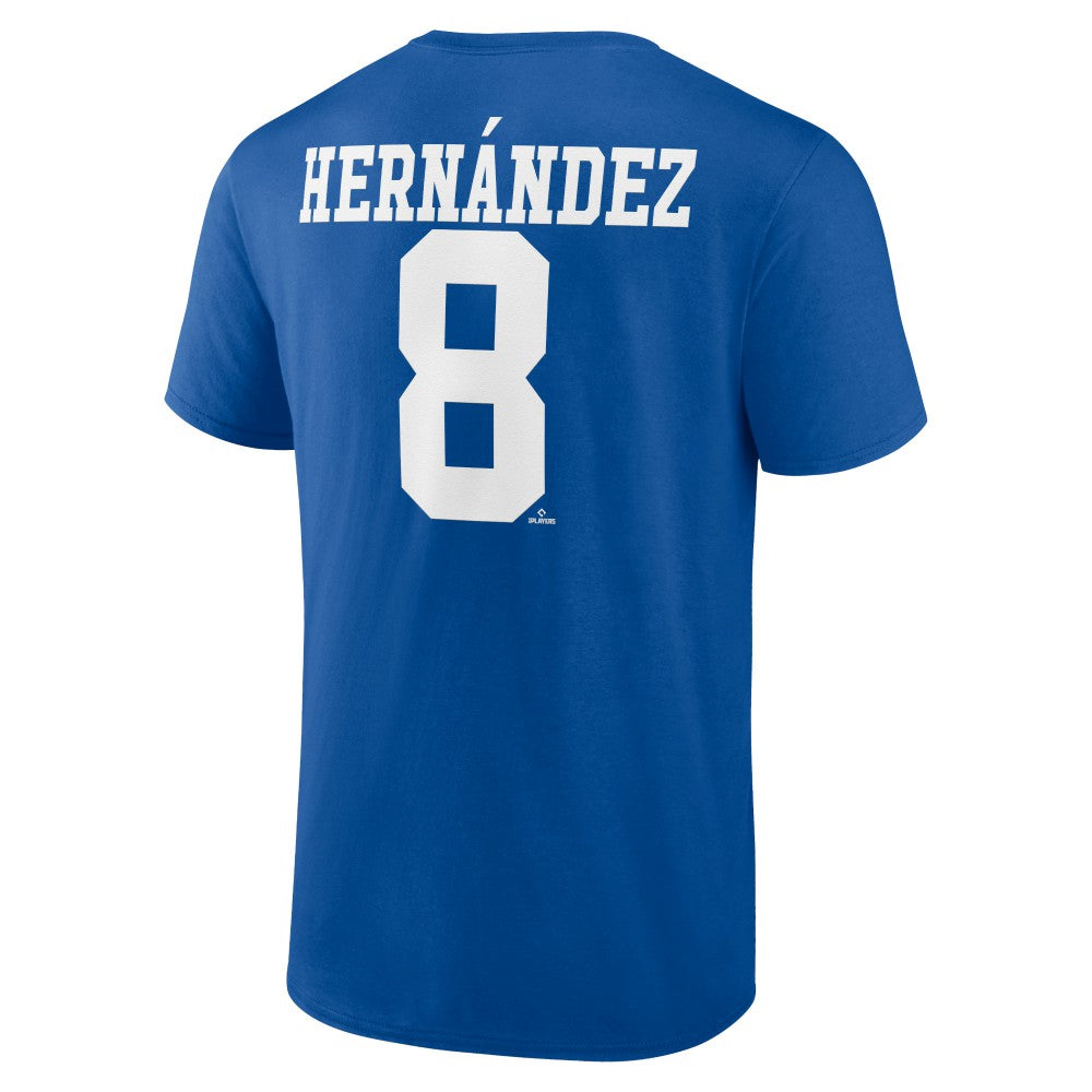 Enrique Hernandez Los Angeles Dodgers Icon Player Name & Number T-Shirt Lifestyle