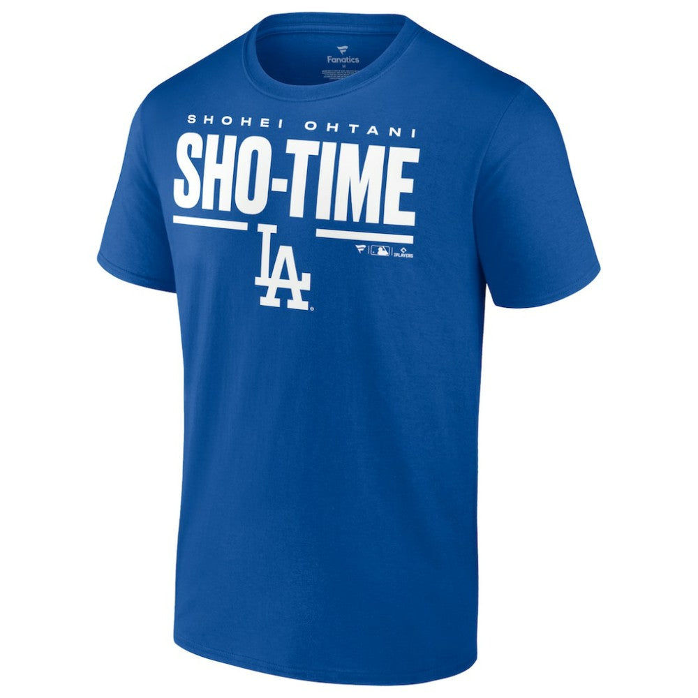 Shohei Ohtani Los Angeles Dodgers Sho-Time Horizontal T-Shirt On Sale