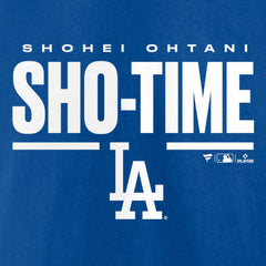 Shohei Ohtani Los Angeles Dodgers Sho-Time Horizontal T-Shirt On Sale
