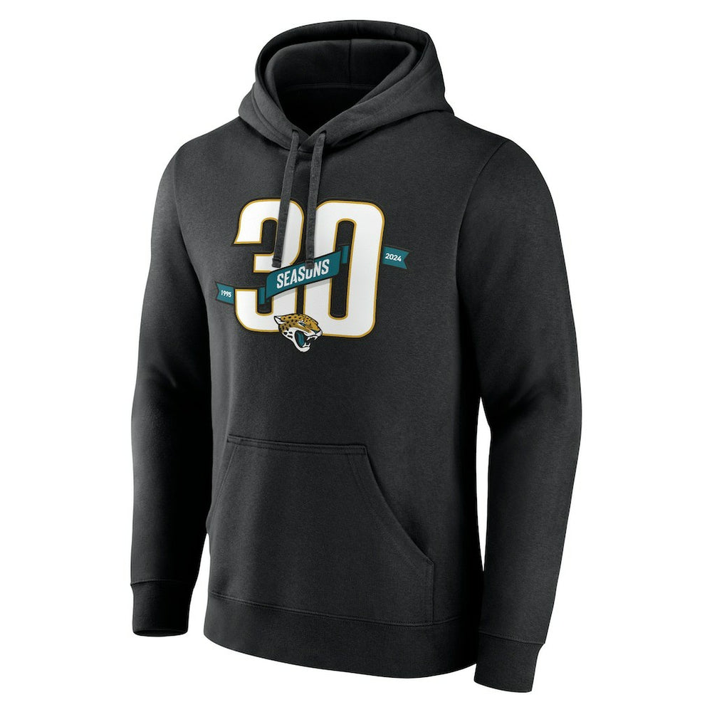 Jacksonville Jaguars 30th Anniversary Pullover Hoodie Black - NFL