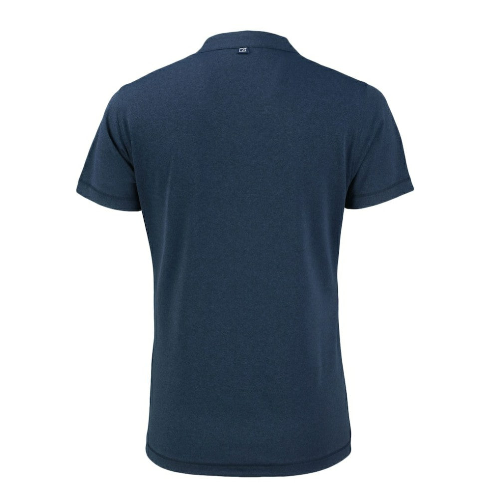 Texas Rangers Cutter & Buck Women's Forge Stretch Blade DryTec V-Neck Polo Clearance