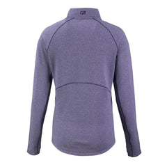 Colorado Rockies Cutter & Buck Women's Peshastin Eco Fleece Recycled Raglan Half-Zip Top On Sale