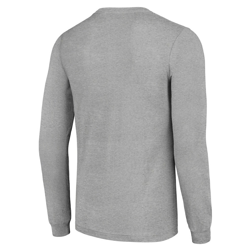 Pittsburgh Steelers Starter Player Grid Long Sleeve T-Shirt Heather Gray - NFL