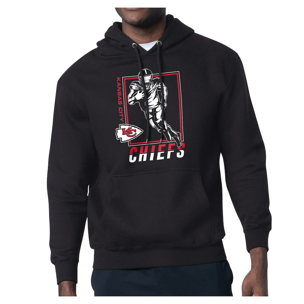 Kansas City Chiefs Starter Player Grid Pullover Hoodie Black - NFL