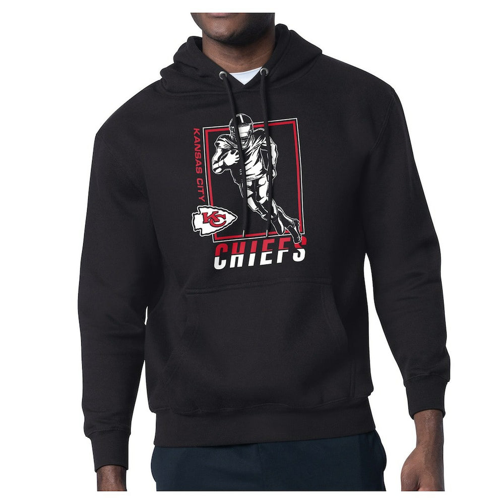 Kansas City Chiefs Starter Player Grid Pullover Hoodie Black - NFL