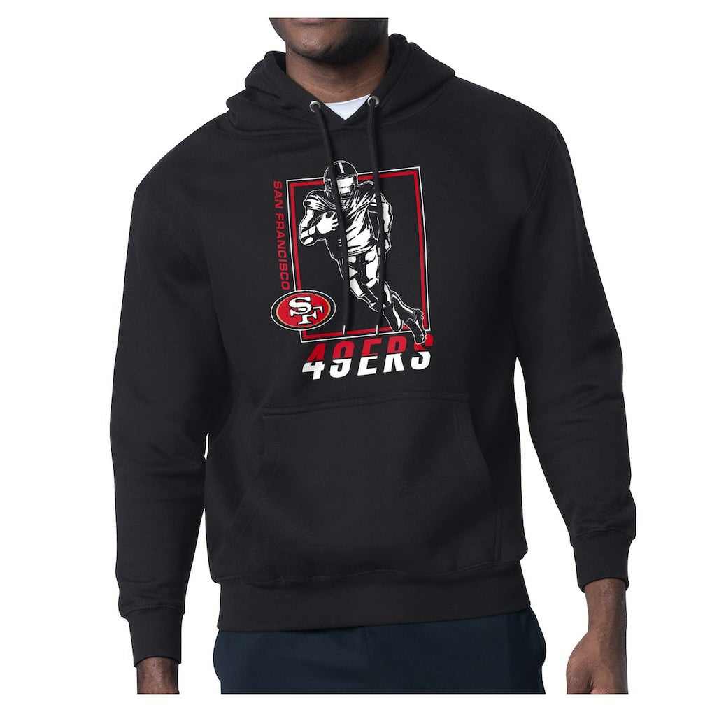 San Francisco 49ers Starter Player Grid Pullover Hoodie Black - NFL