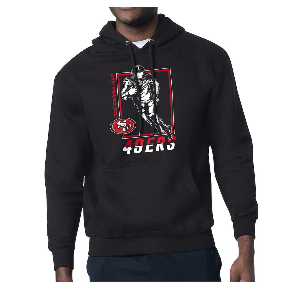 San Francisco 49ers Starter Player Grid Pullover Hoodie Black - NFL