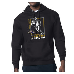 Baltimore Ravens Starter Player Grid Pullover Hoodie Black - NFL