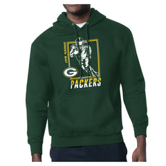 Green Bay Packers Starter Player Grid Pullover Hoodie Green - NFL