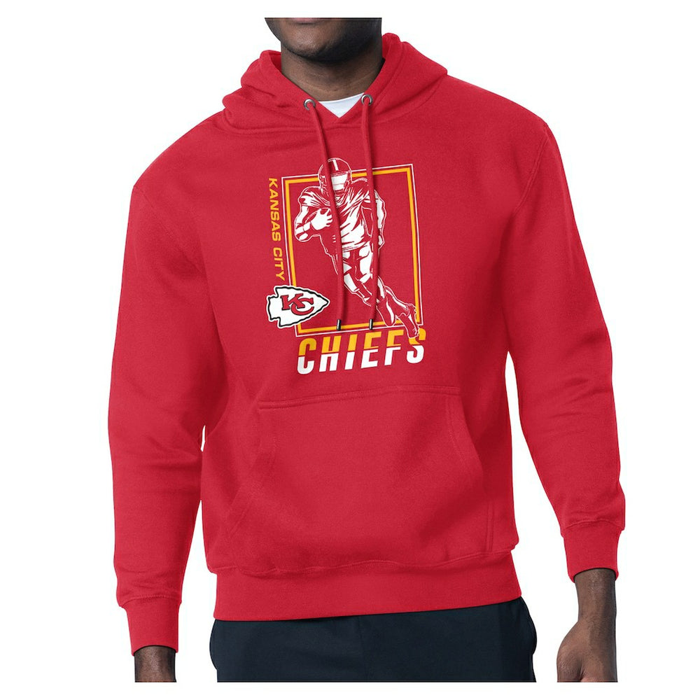 Kansas City Chiefs Starter Player Grid Pullover Hoodie Red - NFL