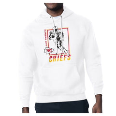 Kansas City Chiefs Starter Player Grid Pullover Hoodie White - NFL