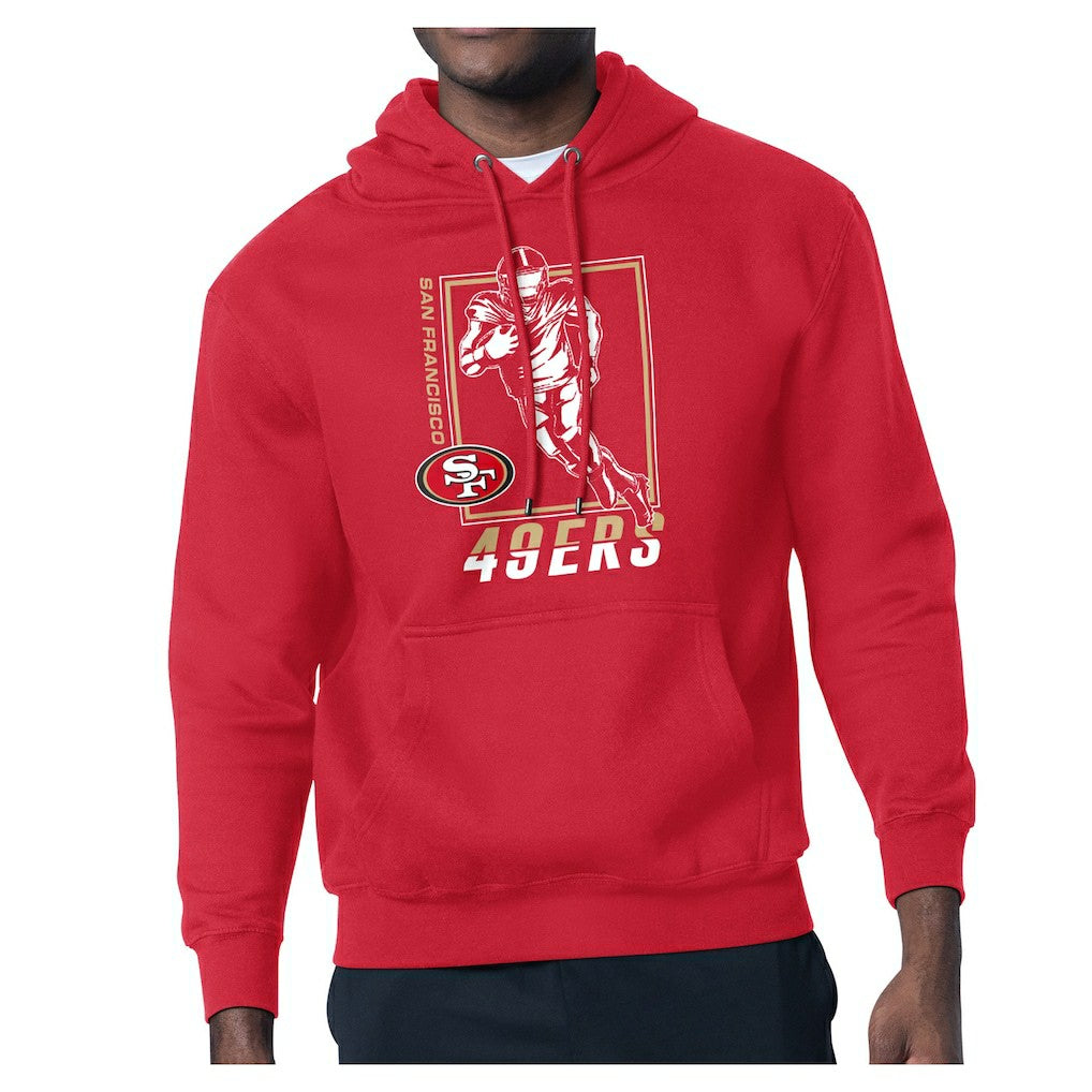San Francisco 49ers Starter Player Grid Pullover Hoodie Red - NFL