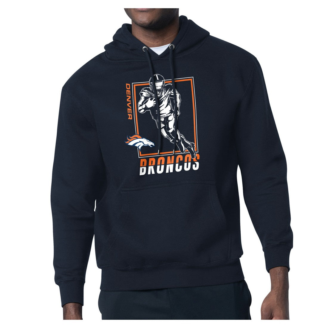 Denver Broncos Starter Player Grid Pullover Hoodie Navy - NFL