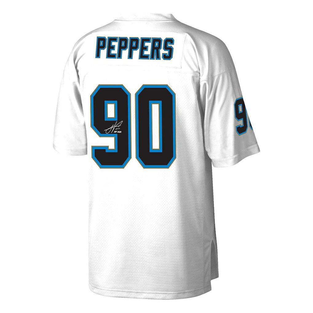 Julius Peppers Carolina Panthers 2024 Hall of Fame Fashion Jersey – White - Mitchell & Ness