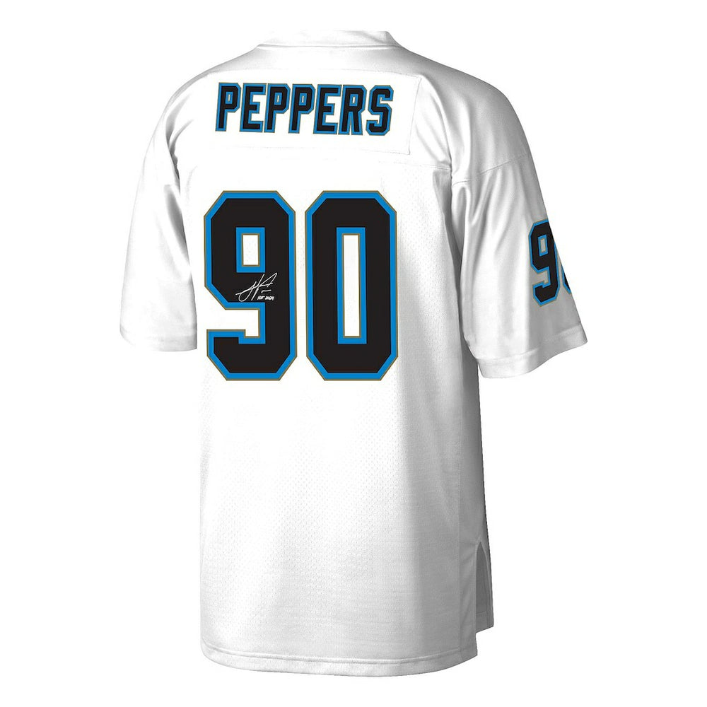 Julius Peppers Carolina Panthers 2024 Hall of Fame Fashion Jersey – White - Mitchell & Ness