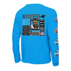 Julius Peppers Carolina Panthers Pro Bowl Long Sleeve T-Shirt – Blue - Mitchell & Ness