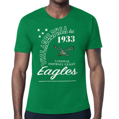 Philadelphia Eagles Starter Arch City Retro Logo T-Shirt Kelly Green - NFL