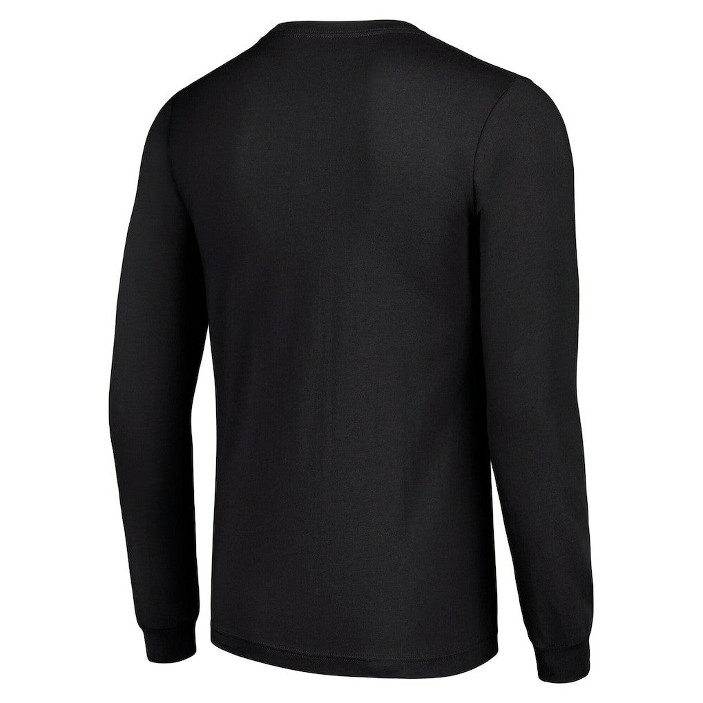 Philadelphia Eagles Starter Team Name Graphic Long Sleeve T-Shirt Black - NFL