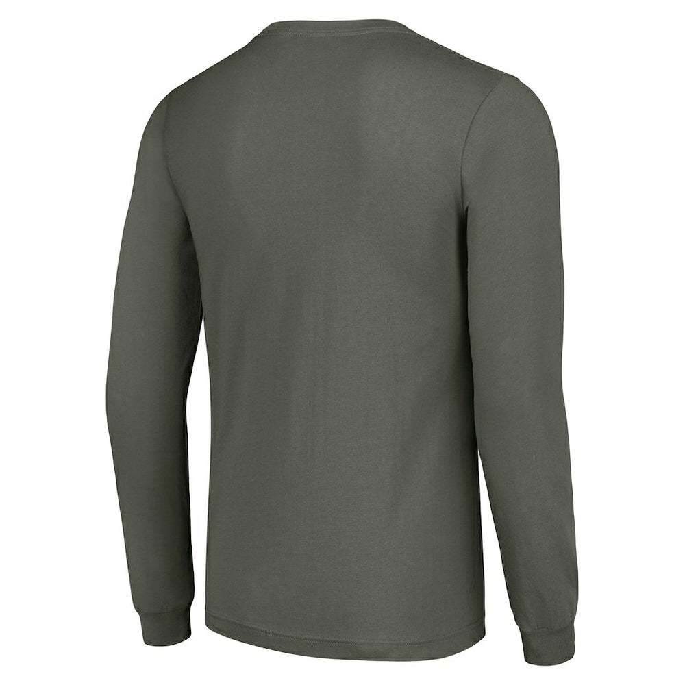 Green Bay Packers Starter Team Name Graphic Long Sleeve T-Shirt Olive - NFL