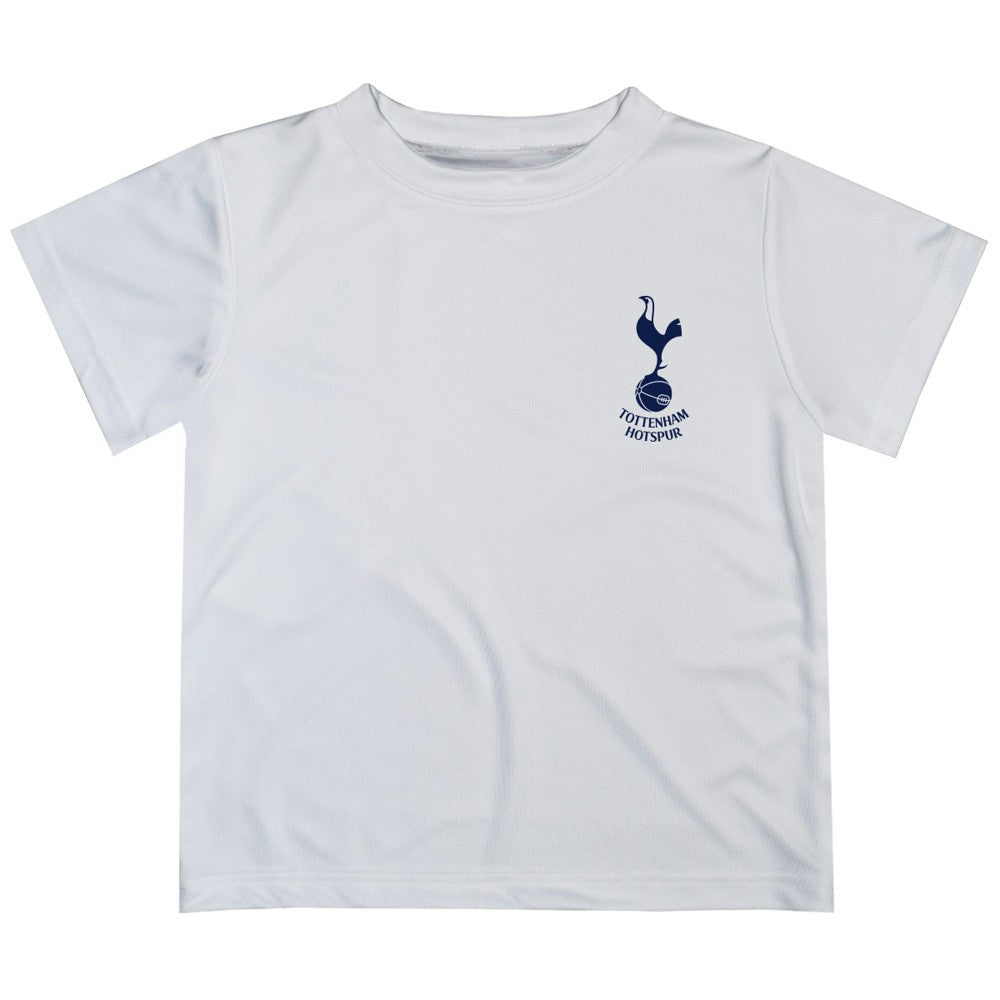 Tottenham Hotspur Vive La Fete Youth Impressions Artwork T-Shirts - White