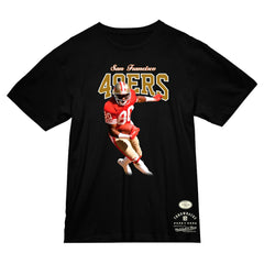 Jerry Rice San Francisco 49ers Sideline Retired Player T-Shirt Black - Mitchell & Ness