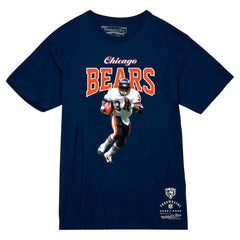 Walter Payton Chicago Bears Sideline Retired Player T-Shirt Navy - Mitchell & Ness