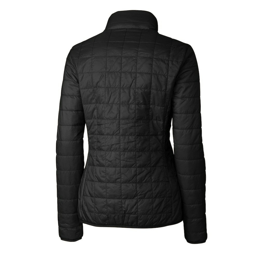 Cincinnati Bengals Cutter & Buck Women's Rainier PrimaLoft Eco Insulated Full-Zip Puffer Jacket Black - NFL