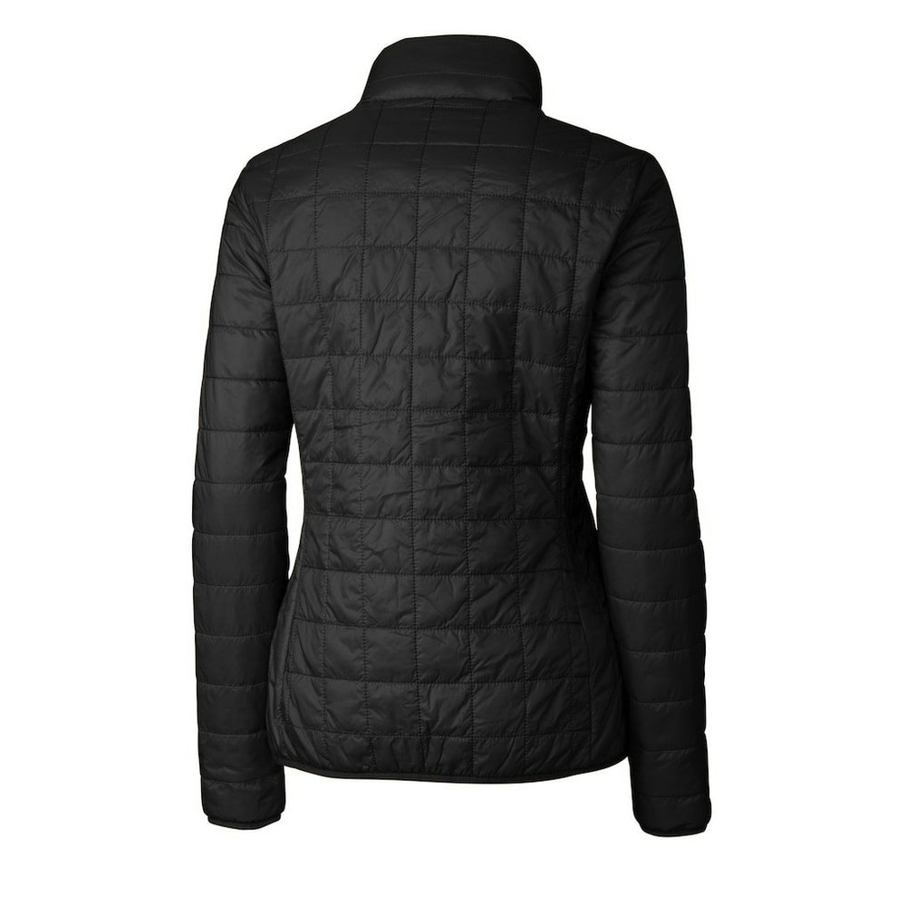 Green Bay Packers Cutter & Buck Women's Rainier PrimaLoft Eco Insulated Full-Zip Puffer Jacket Black - NFL
