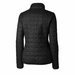 Detroit Lions Cutter & Buck Women's Rainier PrimaLoft Eco Insulated Full-Zip Puffer Jacket Black - NFL