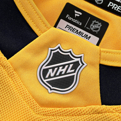 Nashville Predators Fanatics Home Premium Custom Jersey - Gold | NHL Jerseys