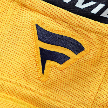 Nashville Predators Fanatics Home Premium Custom Jersey - Gold | NHL Jerseys