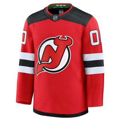 New Jersey Devils Fanatics Home Premium Custom Jersey - Red | NHL Jerseys