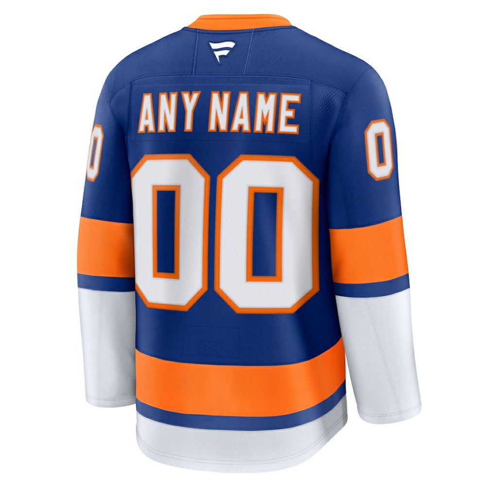 New York Islanders - Fanatics Home Premium Custom Jersey Royal