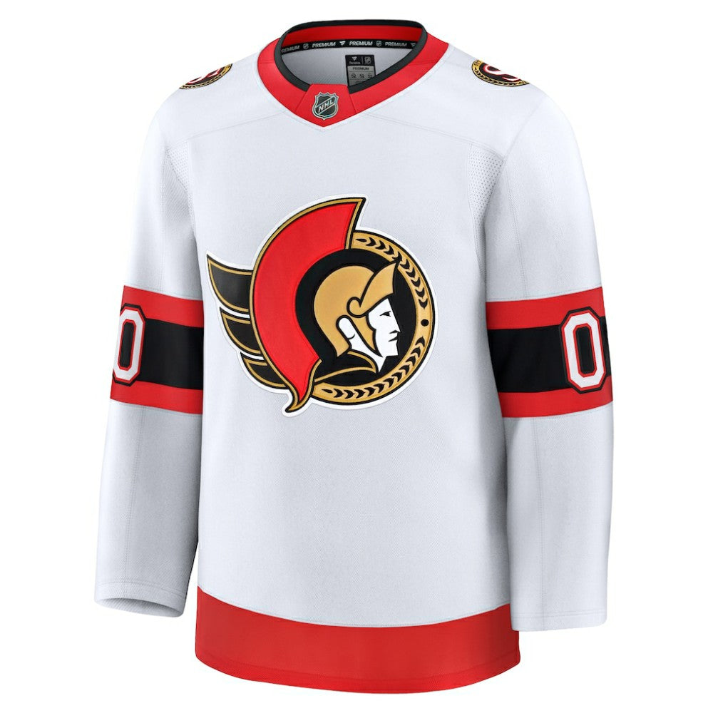 Ottawa Senators - Fanatics Away Premium Custom Jersey White