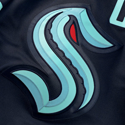 Seattle Kraken Fanatics Home Premium Custom Jersey - Deep Sea Blue | NHL Jerseys