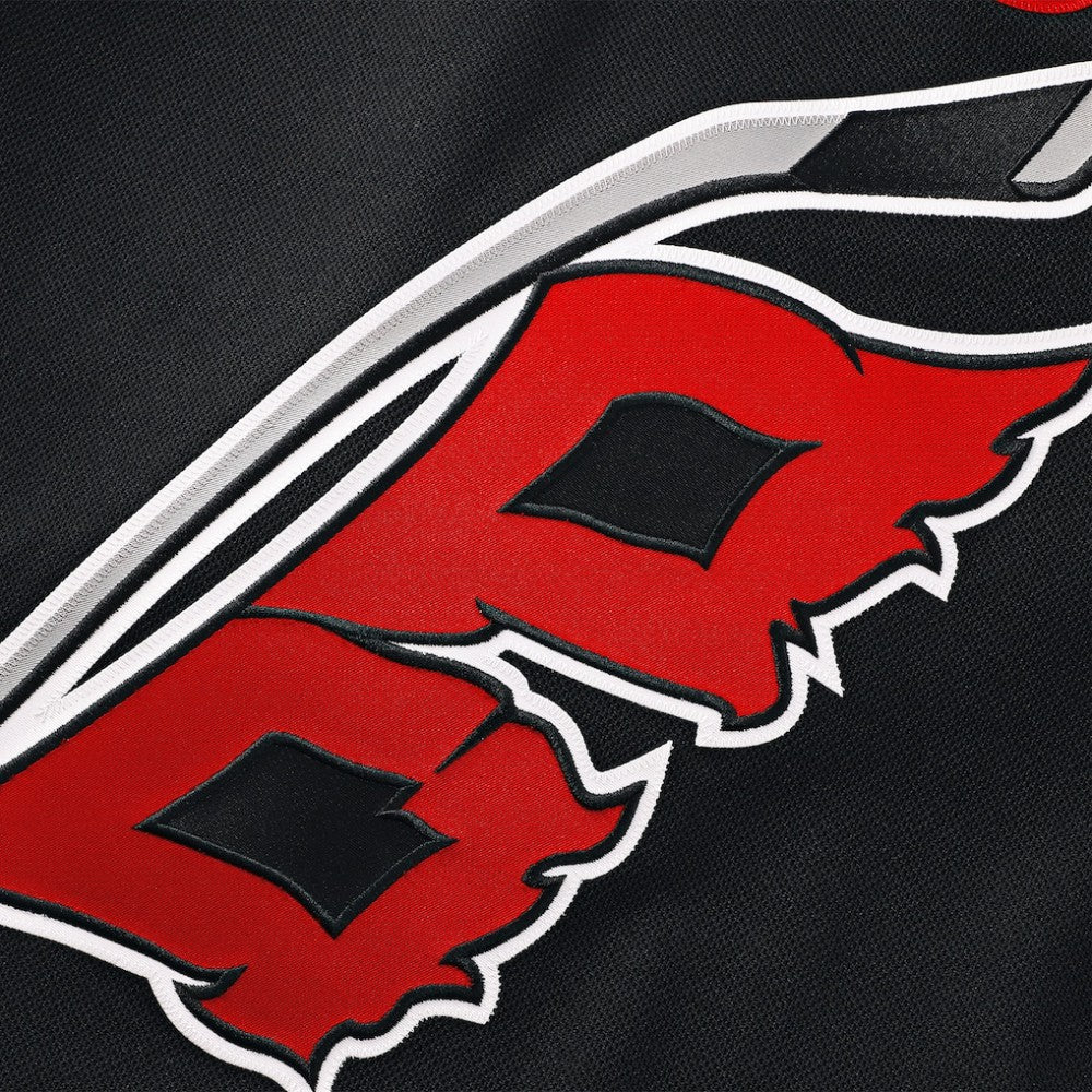 Carolina Hurricanes Fanatics Home Premium Custom Jersey - Black | NHL Jerseys