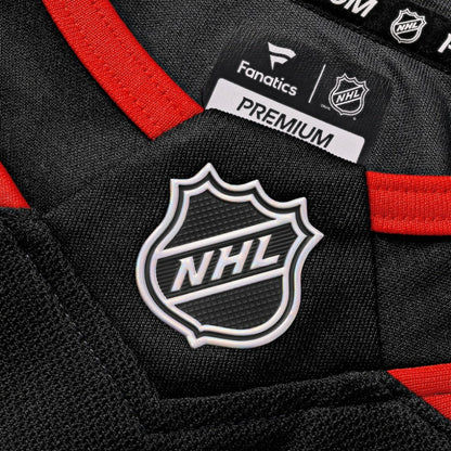 Carolina Hurricanes Fanatics Home Premium Custom Jersey - Black | NHL Jerseys