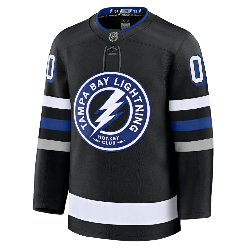 Tampa Bay Lightning - Fanatics Alternate Premium Custom Jersey Black