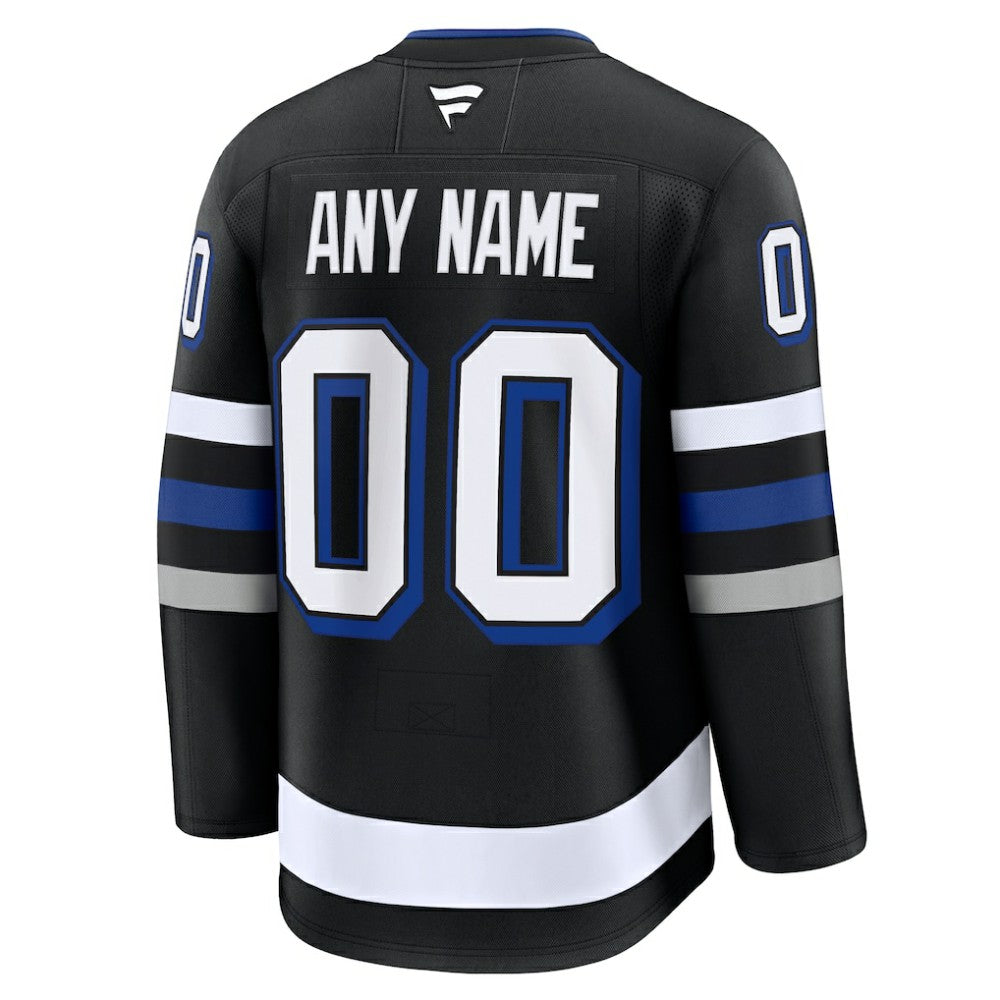 Tampa Bay Lightning - Fanatics Alternate Premium Custom Jersey Black