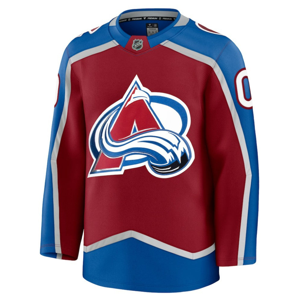 Colorado Avalanche Fanatics Home Premium Custom Jersey - Burgundy | NHL Jerseys