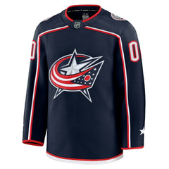 Columbus Blue Jackets - Fanatics Home Premium Custom Jersey Navy
