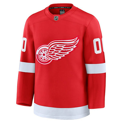 Detroit Red Wings Fanatics Home Premium Custom Jersey - Red | NHL Jerseys