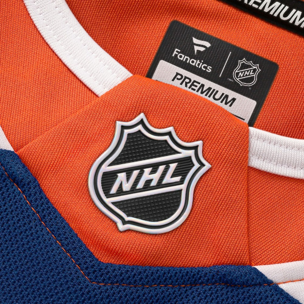 Edmonton Oilers Fanatics Home Premium Custom Jersey - Royal | NHL Jerseys