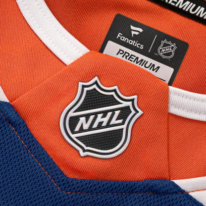 Edmonton Oilers Fanatics Home Premium Custom Jersey - Royal | NHL Jerseys
