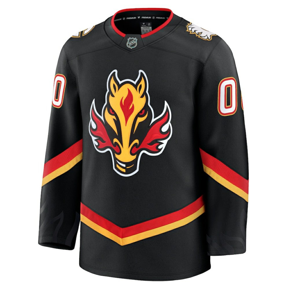 Calgary Flames - Fanatics Alternate Premium Custom Jersey Black
