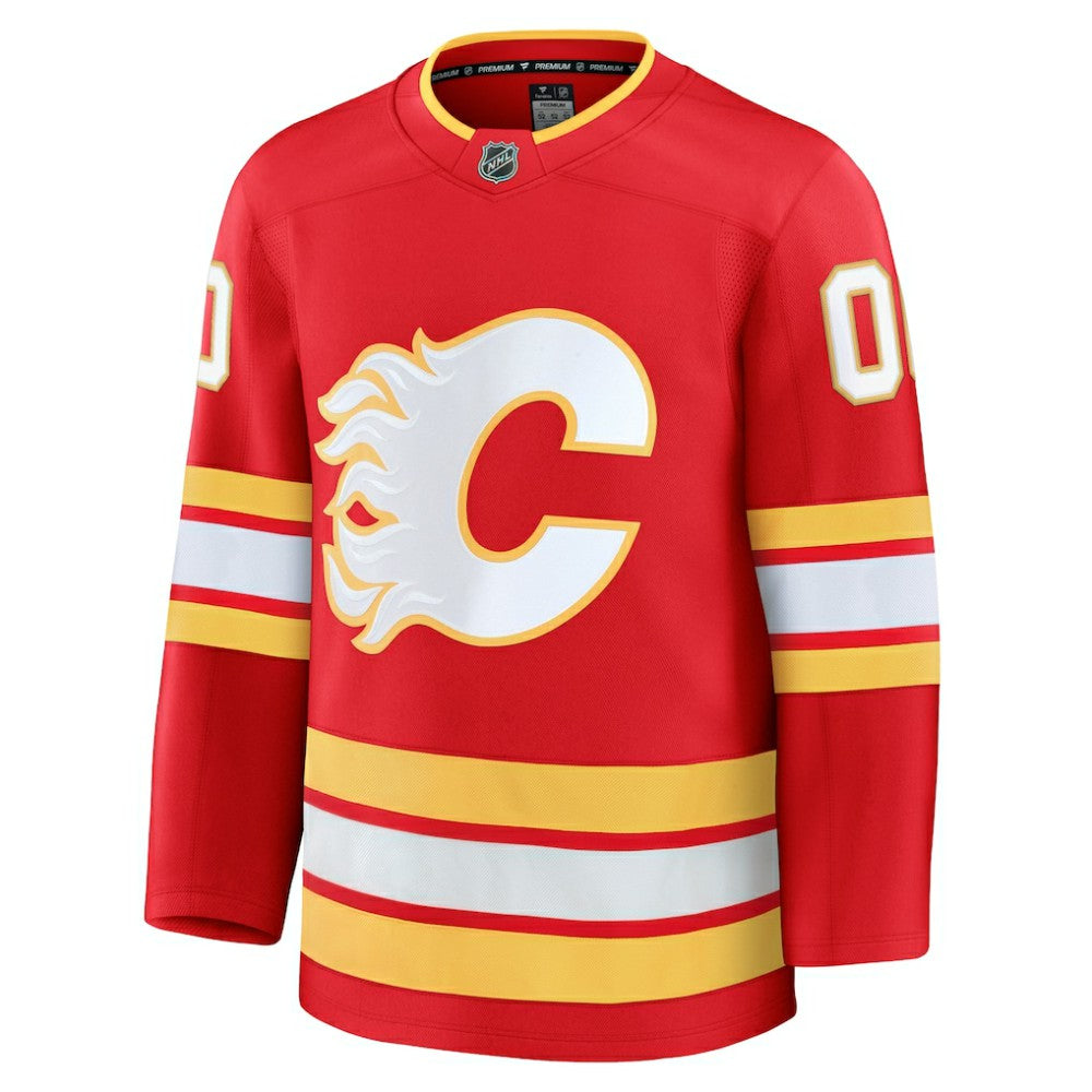 Calgary Flames - Fanatics Home Premium Custom Jersey Red